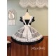 Alice Girl Cat Flower Wall Overdress Apron(6th Pre-Order/3 Colours/Full Payment Without Shipping)